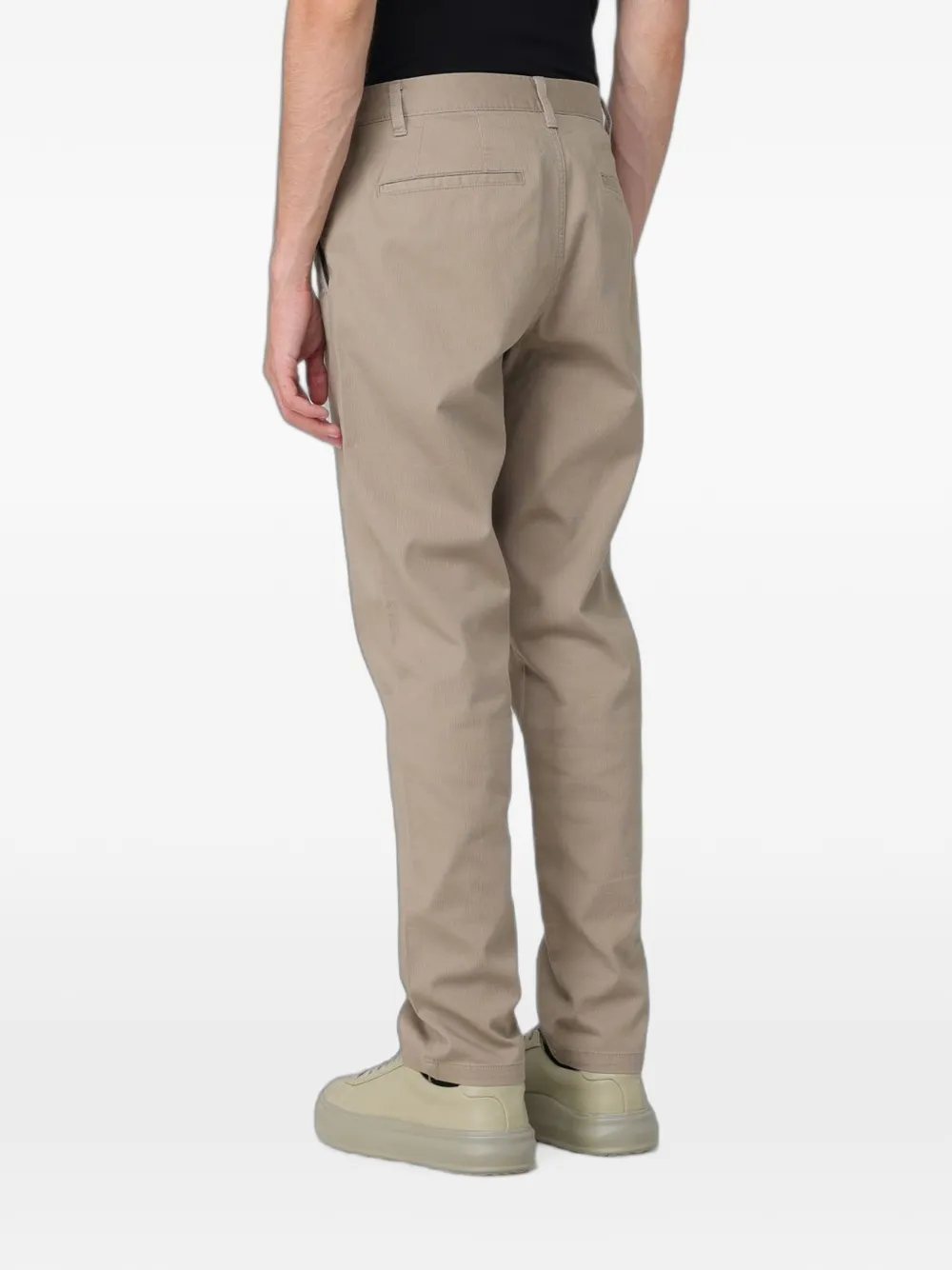 Armani Exchange Slim-fit broek Beige