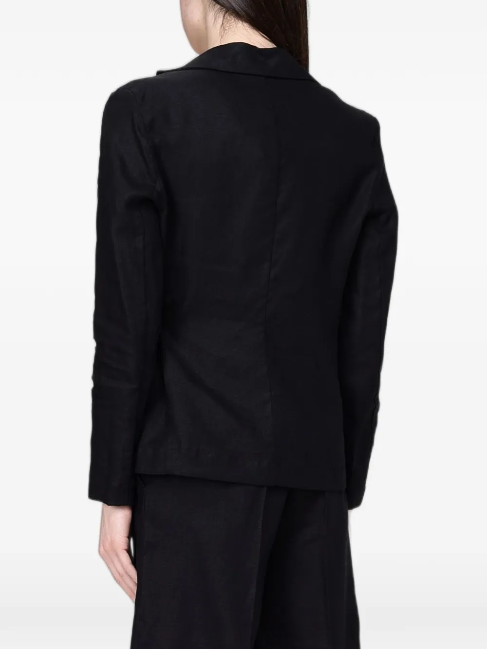 Colmar Blazer met wikkel-effect en strik Zwart