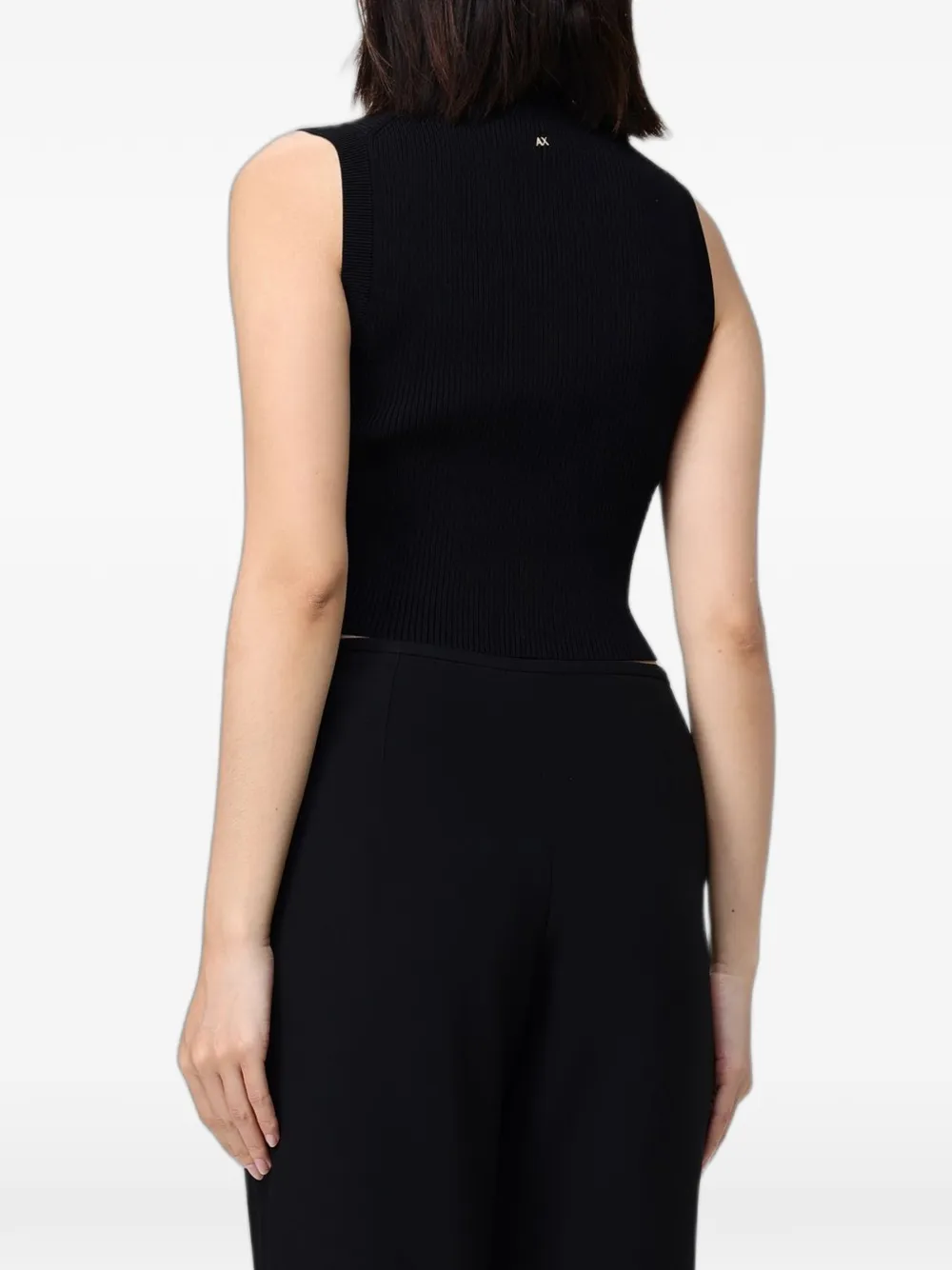 Armani Exchange Gilet met V-hals Zwart
