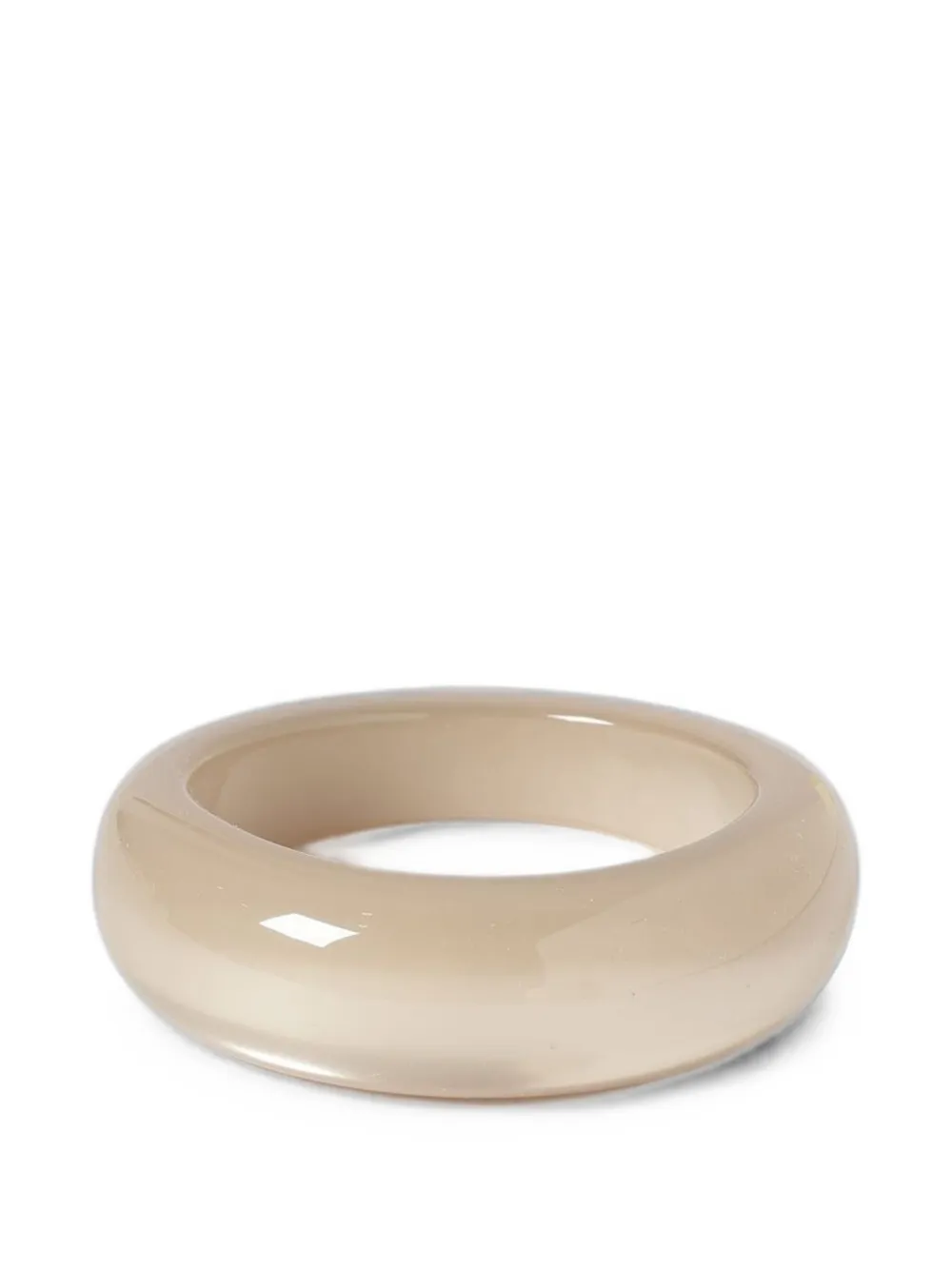 Emporio Armani engraved-logo bracelet - Toni neutri