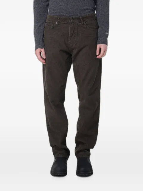 Armani Exchange regular-fit corduroy trousers