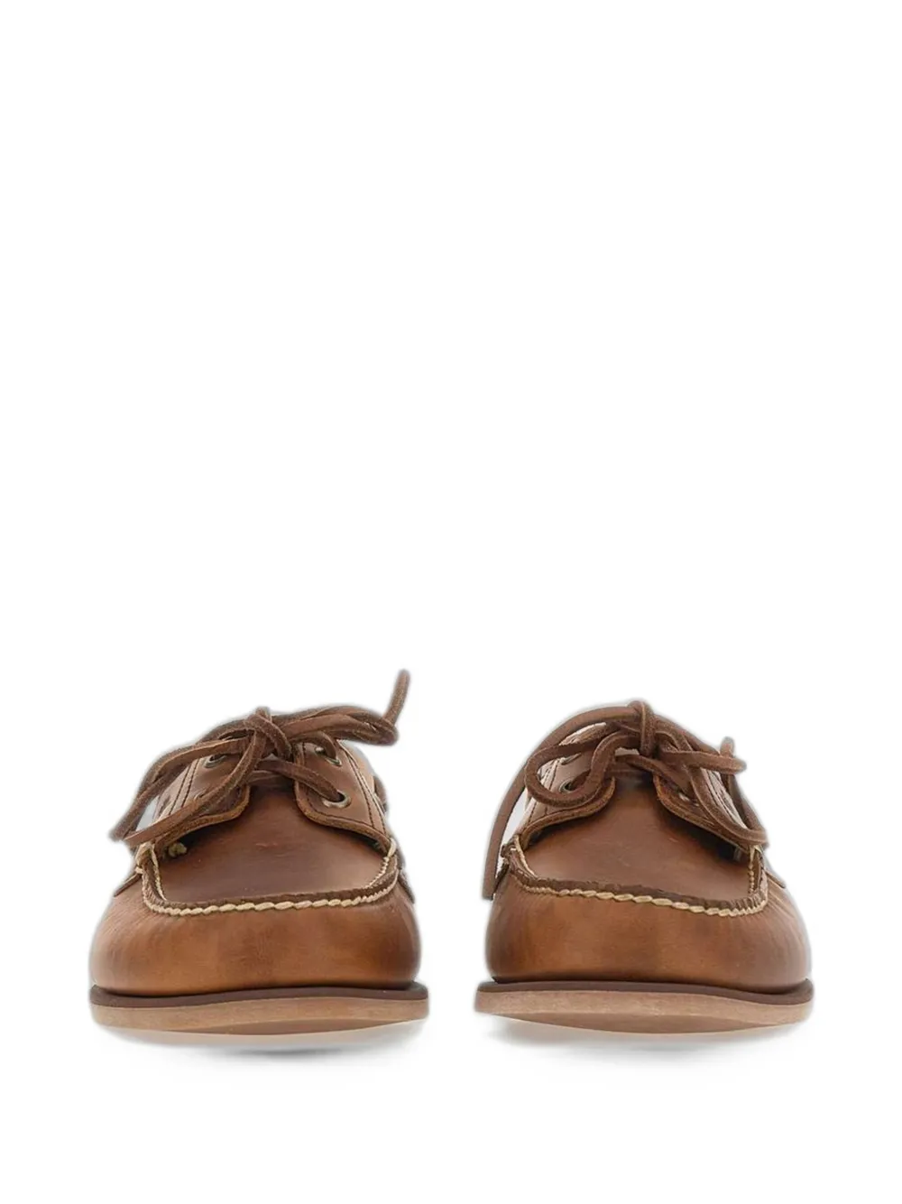 Timberland Classic 2-Eye leren bootschoenen Bruin