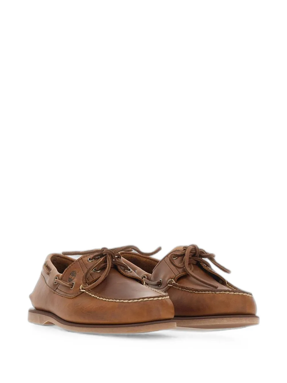 Timberland Classic 2-Eye leren bootschoenen Bruin