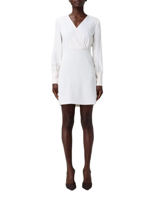 armani exchange cocktail dress Crêpe V-neck | Neutrals Maxi dress Best Short-Greek-Dresses - Buy WSSTOPPICK Black velvet Color:Burgundy