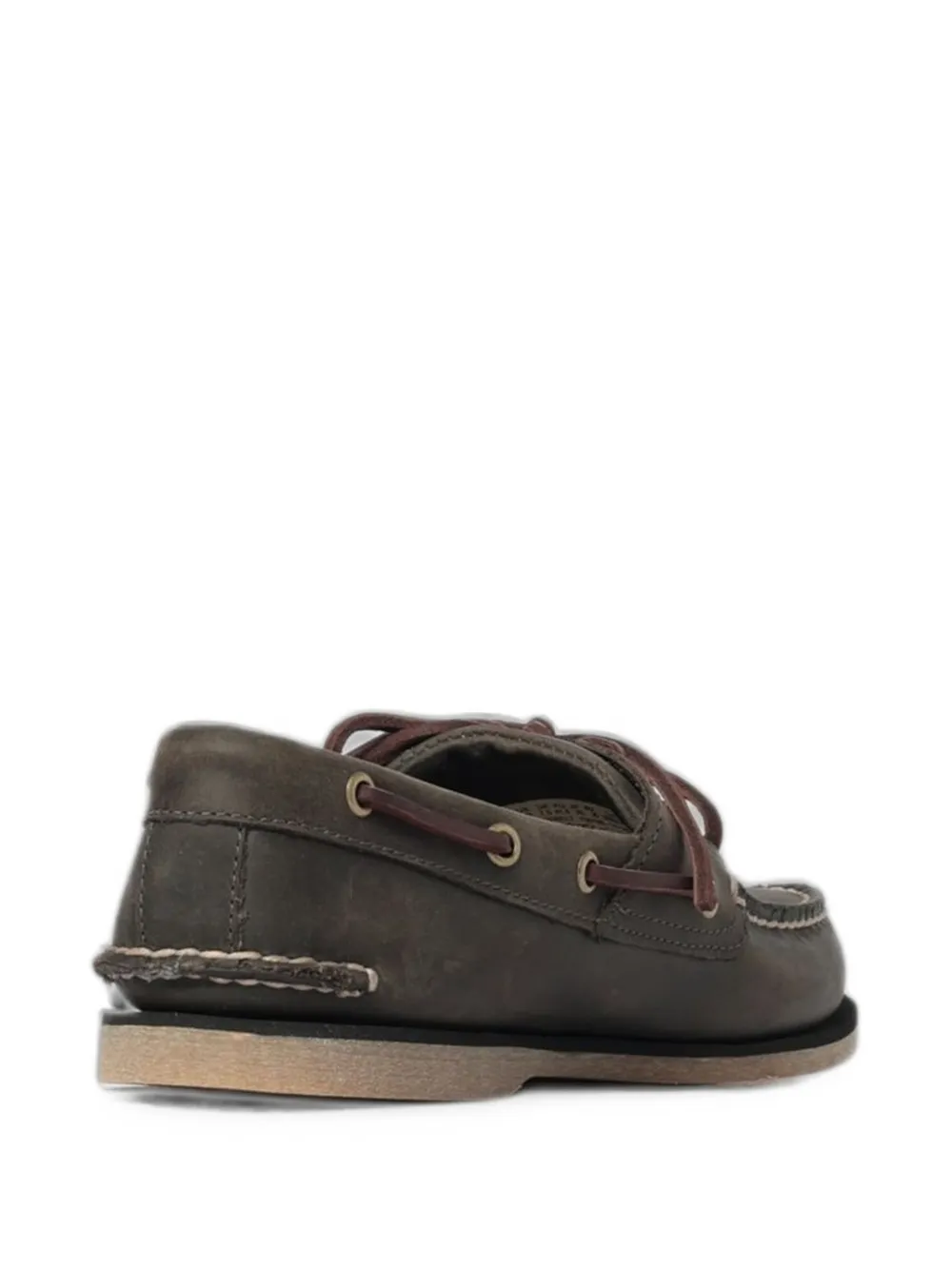 Timberland Classic 2-Eye leren bootschoenen Bruin