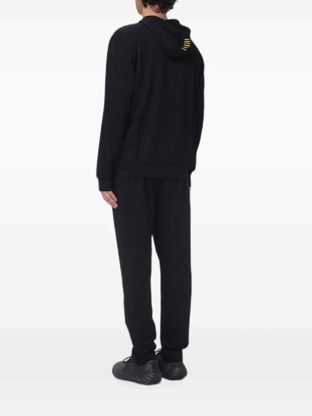 Ea7 Emporio Armani Trainingsbroek met logoprint Zwart
