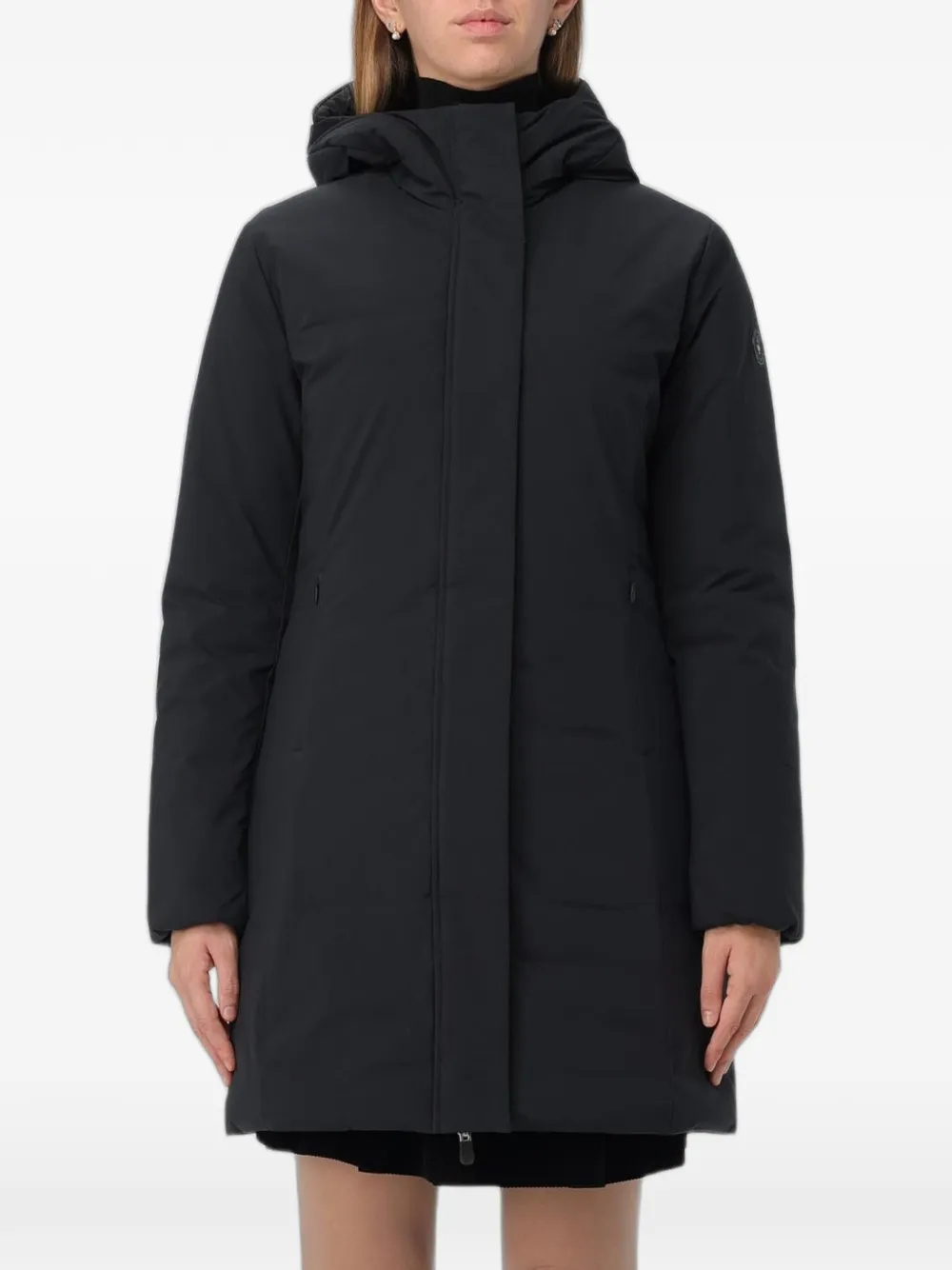 Save The Duck hooded padded coat - Nero