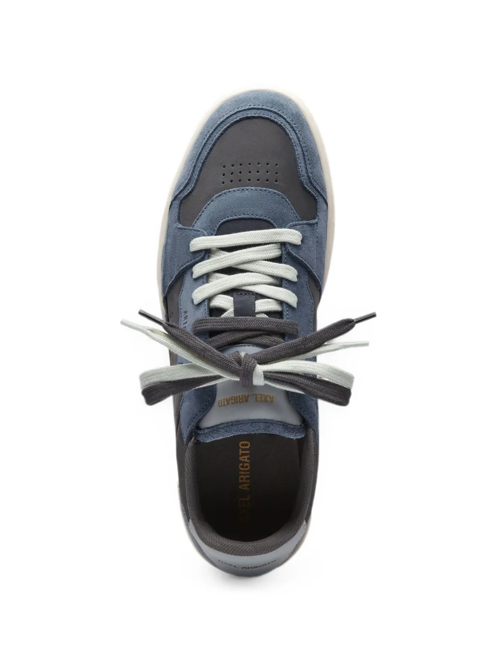 Axel Arigato Dice Lo nubuck leather sneakers Blauw