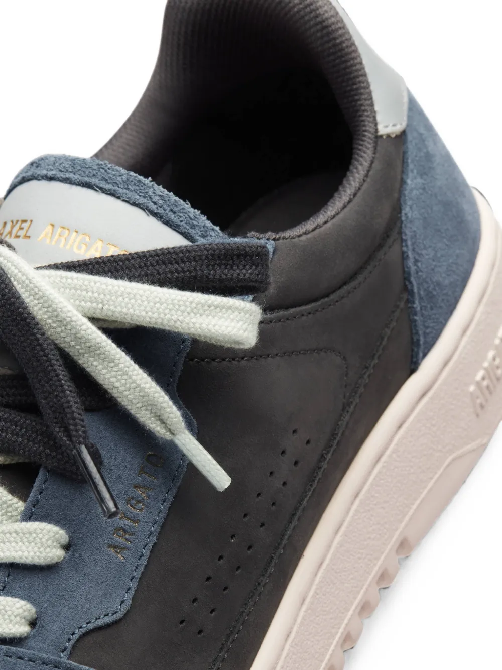 Axel Arigato Dice Lo nubuck leather sneakers Blauw