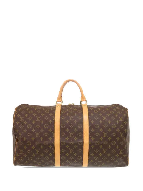 Louis Vuitton Pre-Owned 2002 Monogram Keepall 55 travel bag