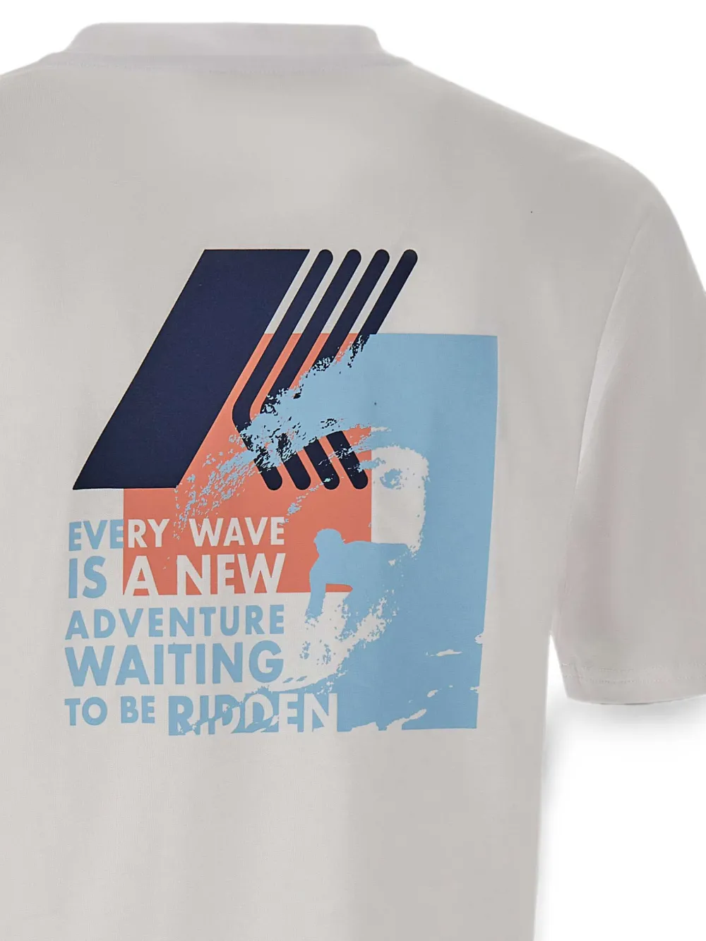 K-Way Solo katoenen T-shirt Wit