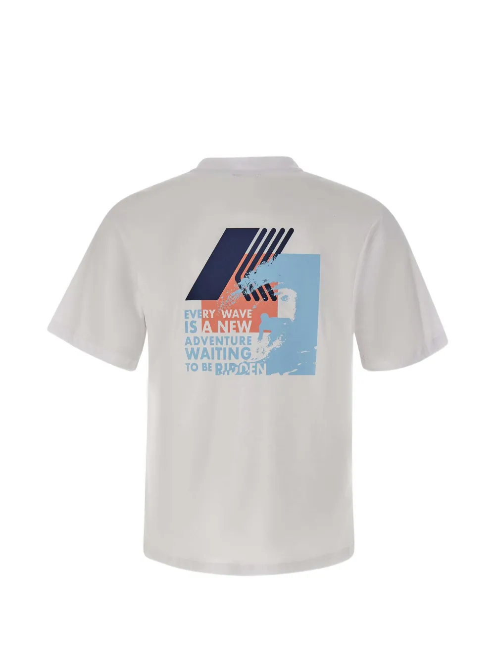 K-Way Solo katoenen T-shirt Wit