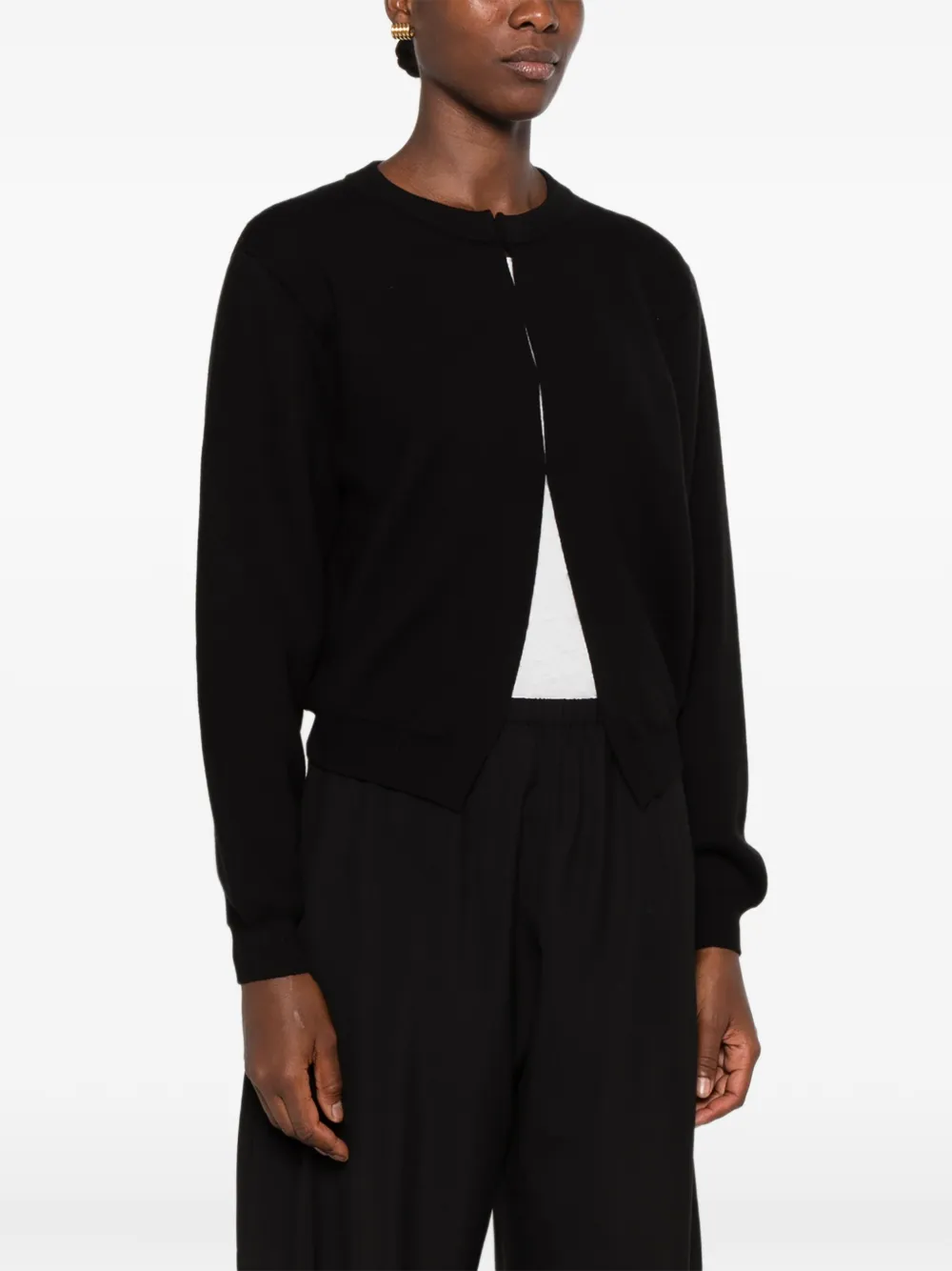 KHAITE Cooper vest Zwart