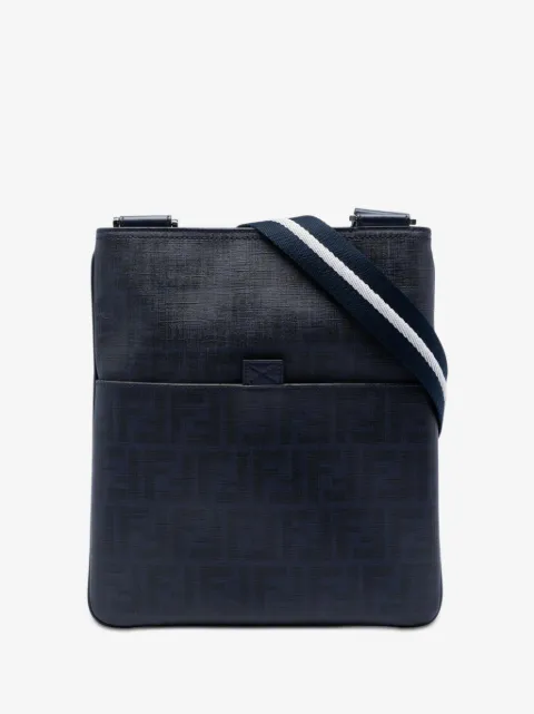 Fendi Pre-Owned sac à bandoulière Zucca Spalmati (2010-2026)