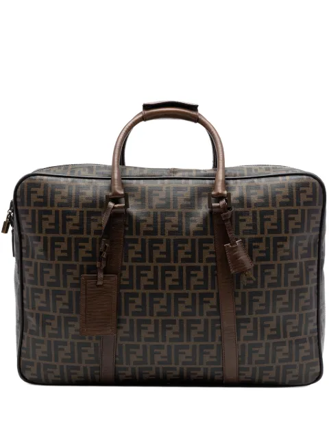 Fendi Pre-Owned 2000-2010 Zucca Coated Canvas Suitcase travel bag
