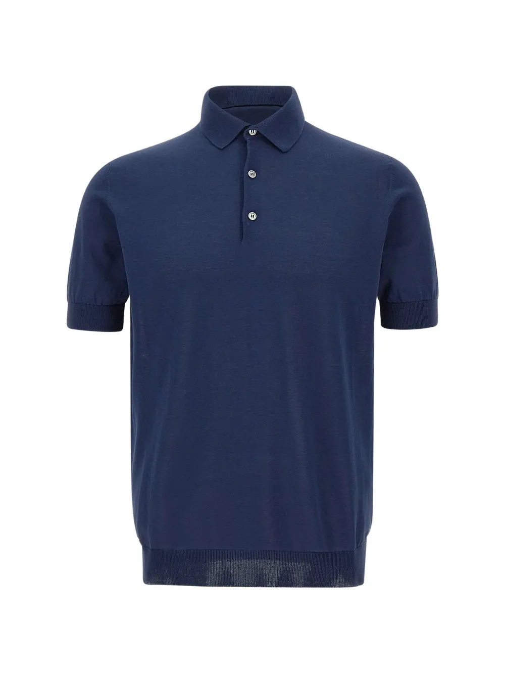 Filippo De Laurentiis cotton polo shirt - Blu