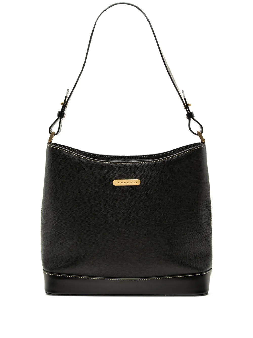 Burberry Pre-Owned Borsa a spalla in pelle 2000-2017 - Nero