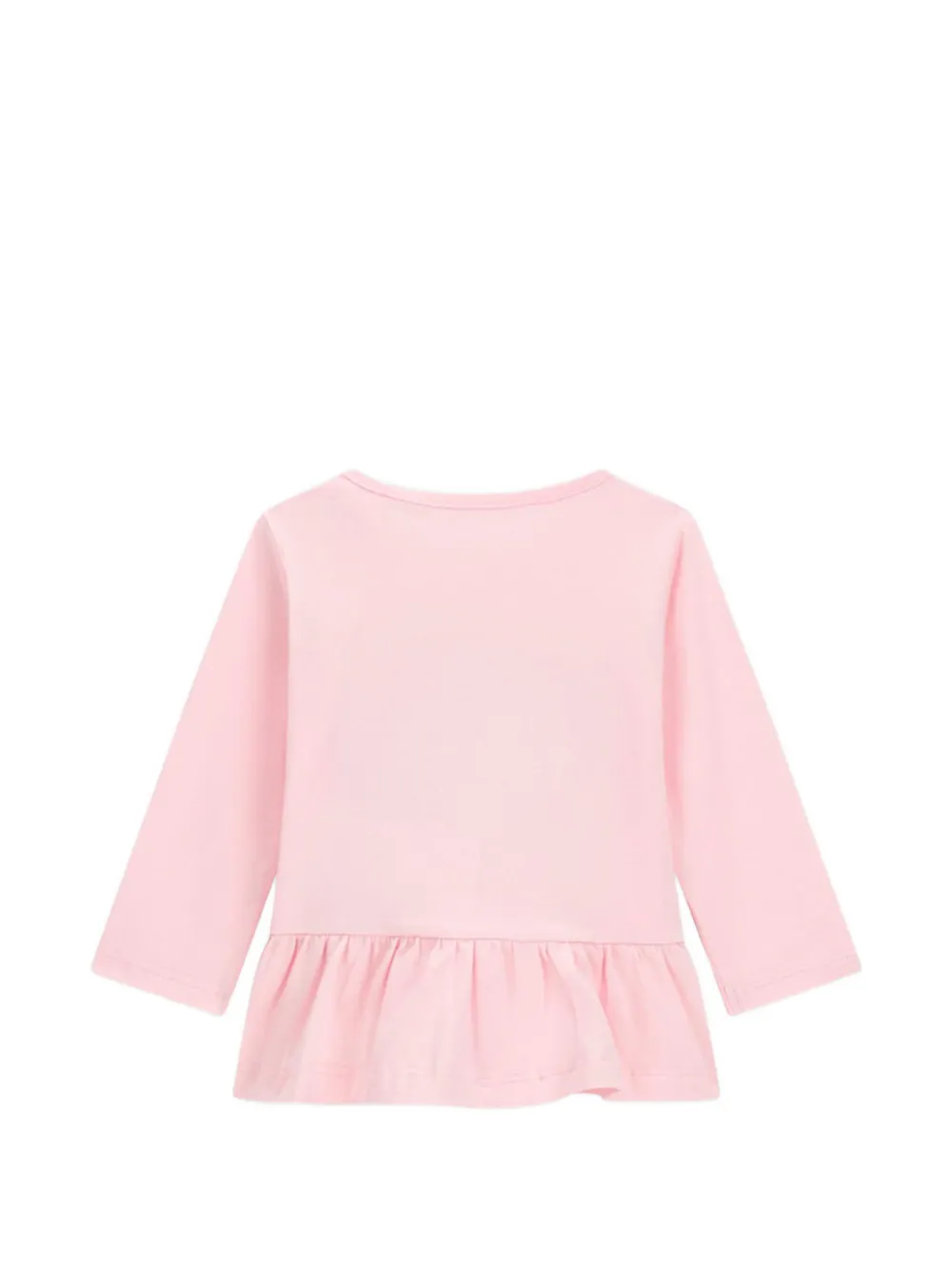 guess kids T-shirt en broek met luipaardprint Roze