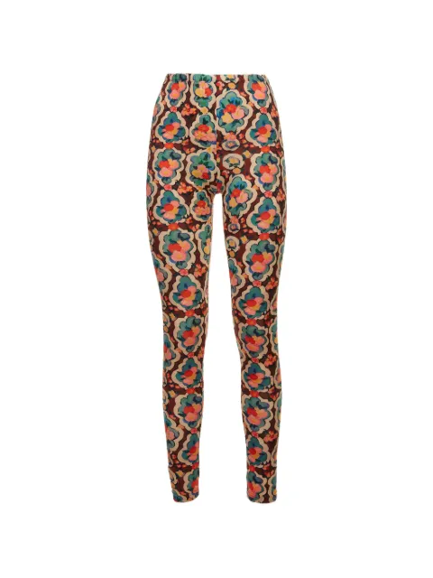 La DoubleJ blommiga leggings