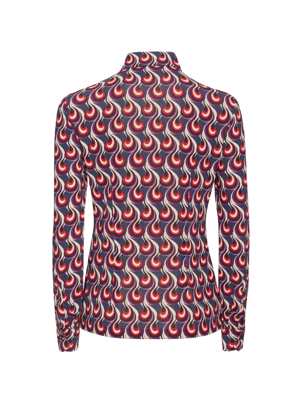 La DoubleJ Getailleerde blouse Blauw