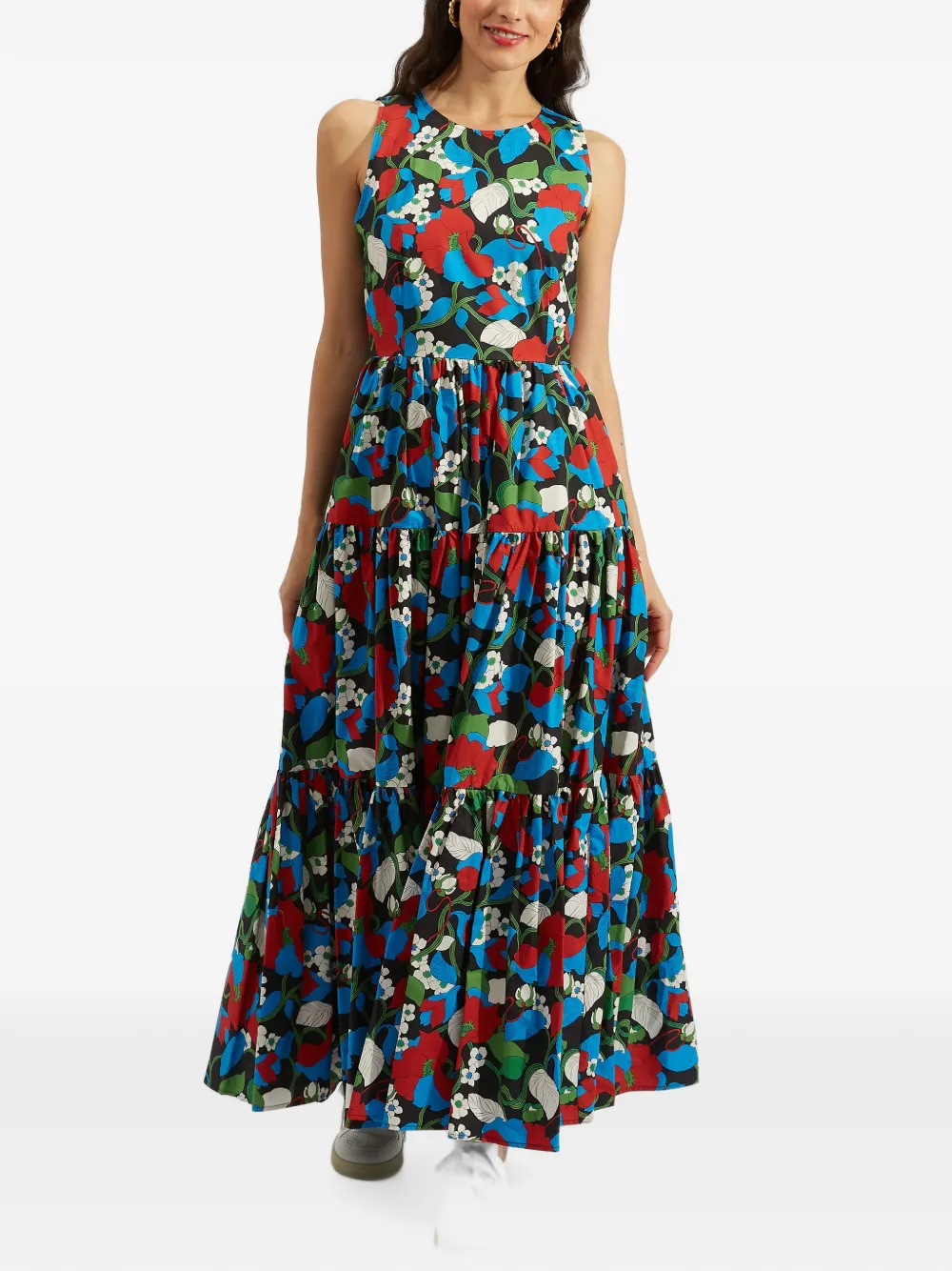 La DoubleJ sleeveless big dress - Nero