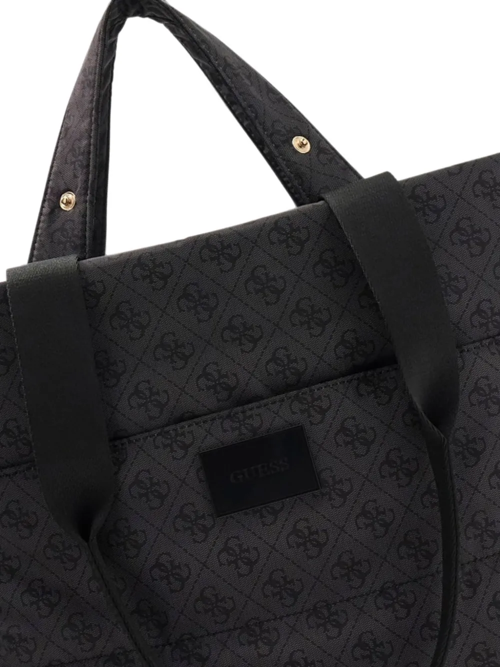 guess kids Luiertas met logoprint Zwart