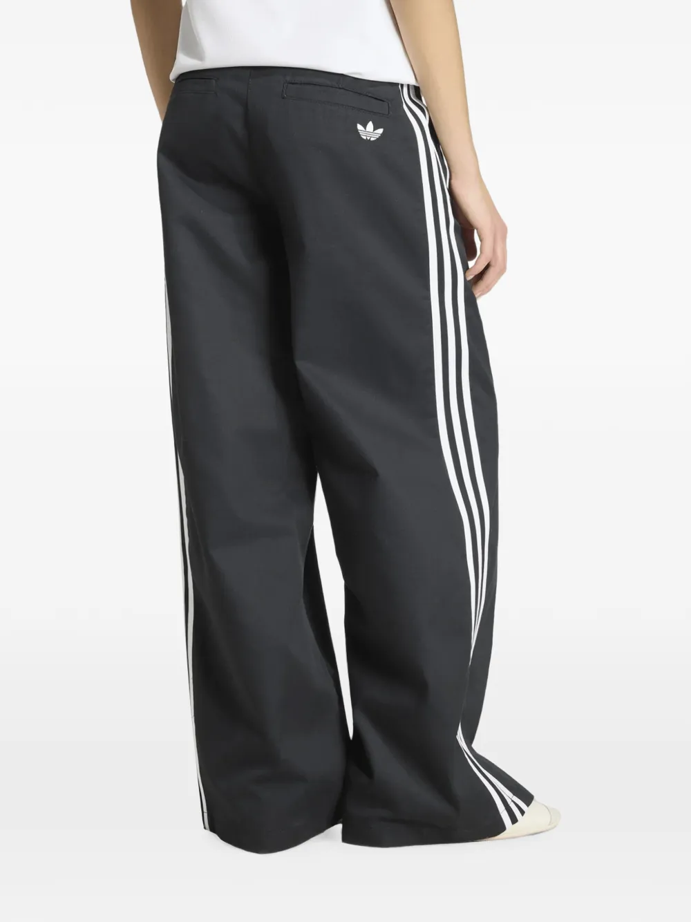 adidas Pantalon met zijstreep Zwart