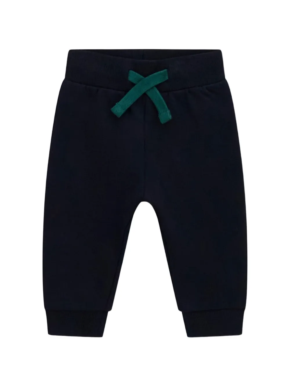 guess kids Gestreept poloshirt en broek met logopatch Wit