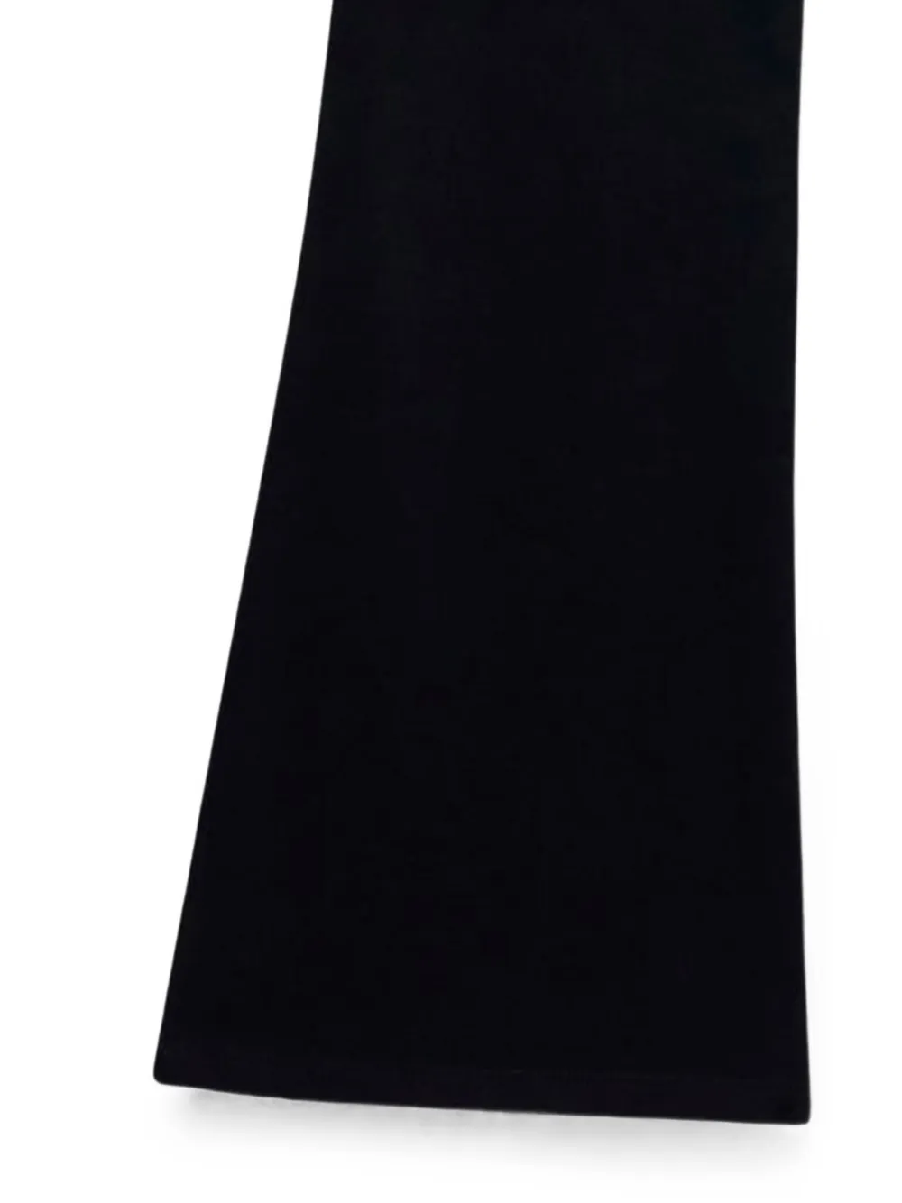 guess kids Milano flared broek met geborduurd logo Zwart