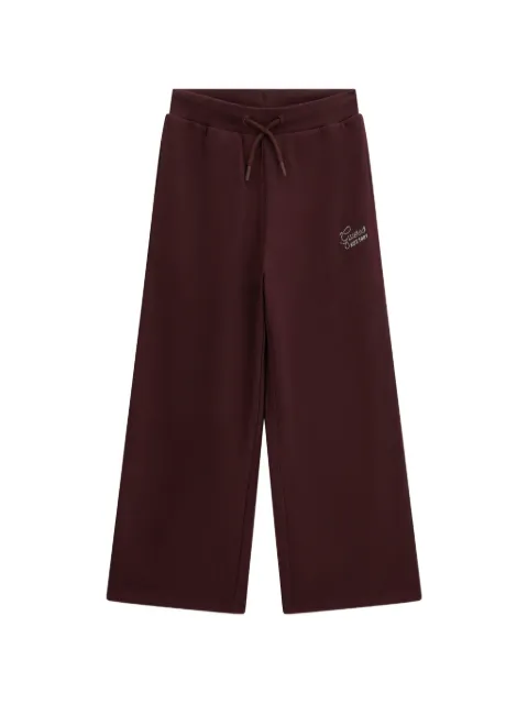 guess kids logo-embellished drawstring track pants