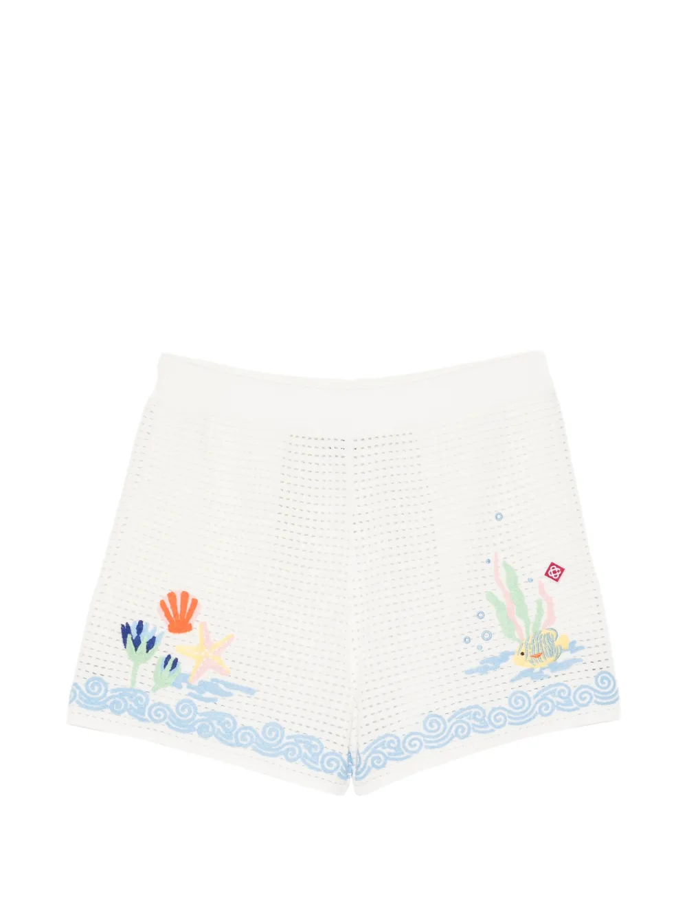 Casablanca Oasis shorts - Bianco