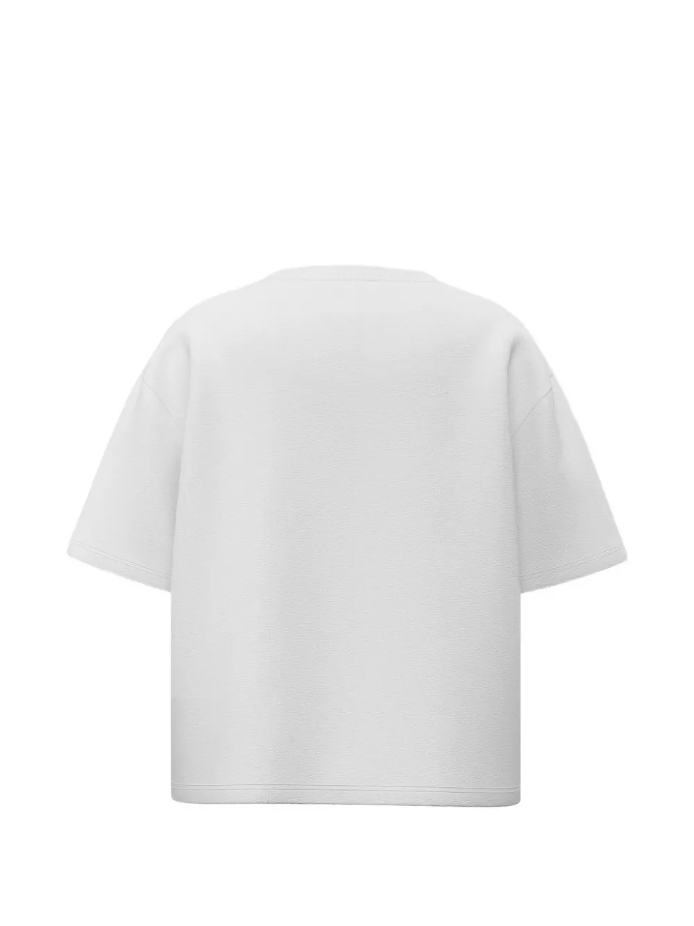 guess kids T-shirt verfraaid met stras en beer-print Wit