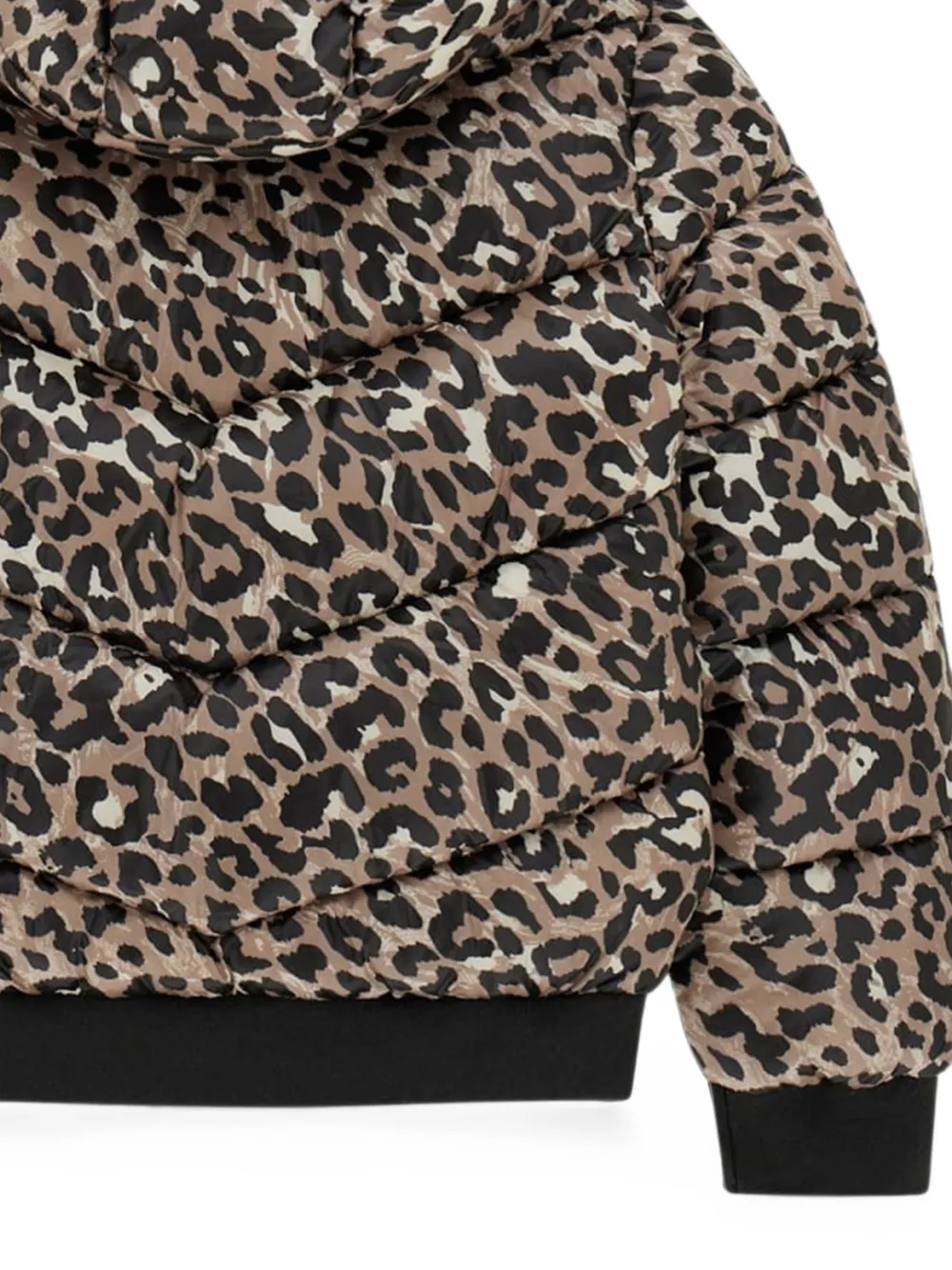 guess kids Jack met luipaardprint Bruin