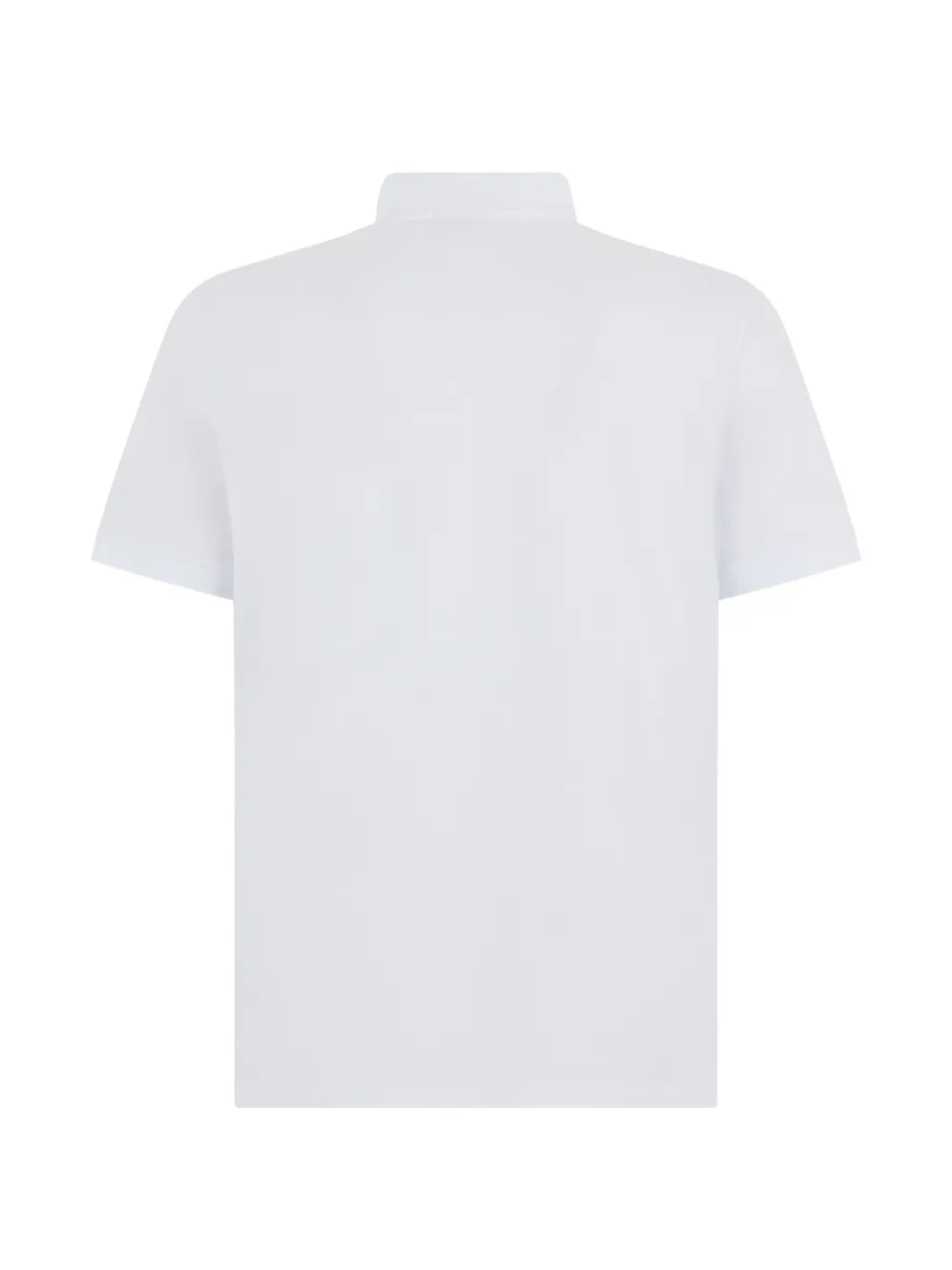 Stone Island Poloshirt met logopatch Wit