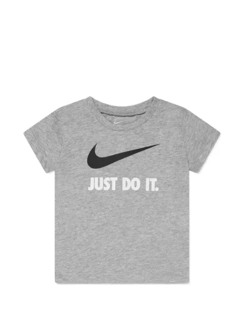 Nike Kids t-shirt en coton à logo imprimé