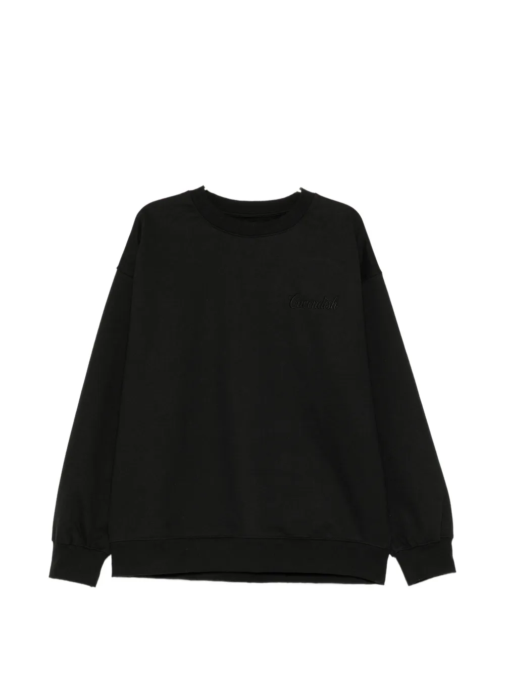 Cavendish logo-embroidered sweatshirt - Nero