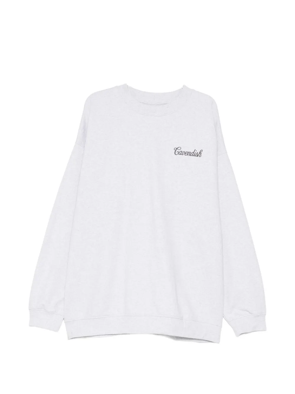 Cavendish logo-embroidered sweatshirt - Grigio