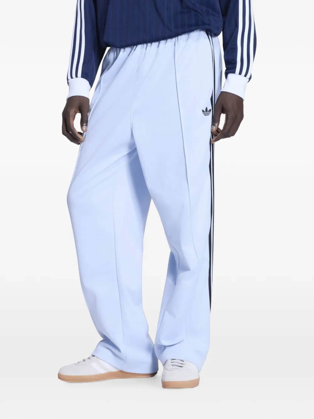 adidas Trainingsbroek met zijstreep Blauw