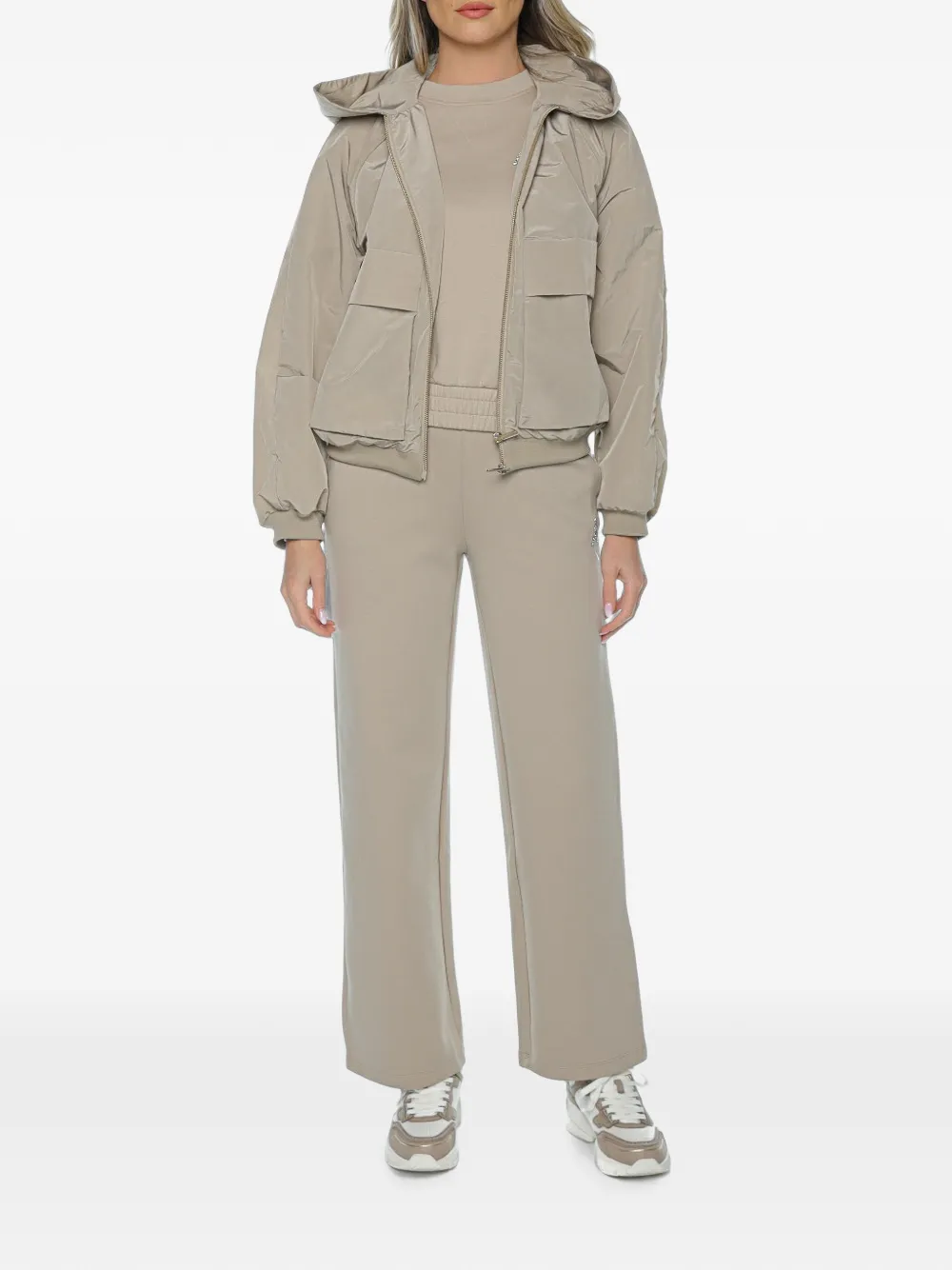 Armani Exchange Jack met capuchon Beige