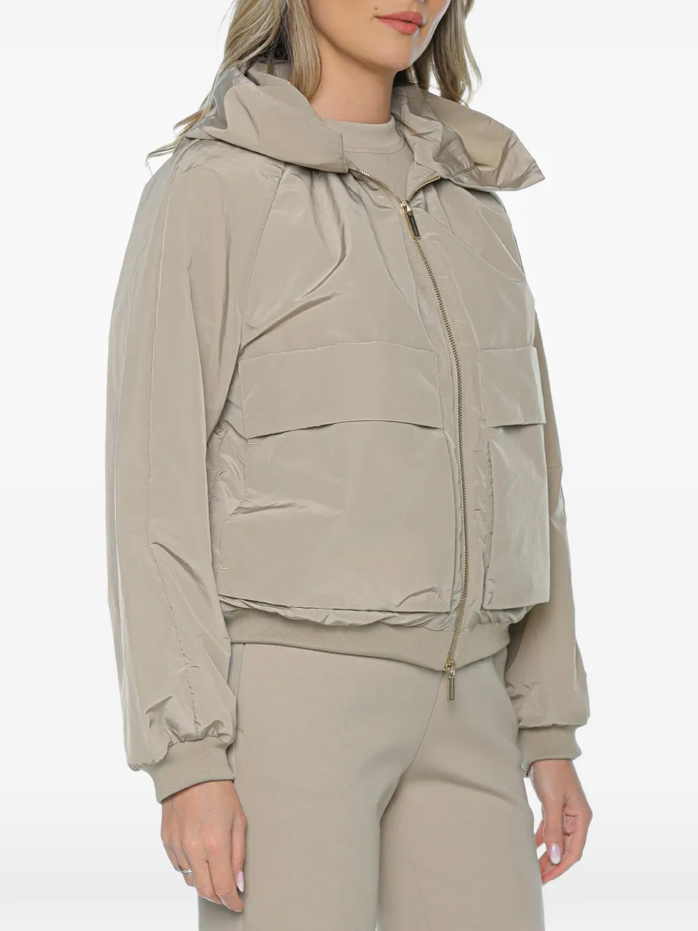 Armani Exchange Jack met capuchon Beige