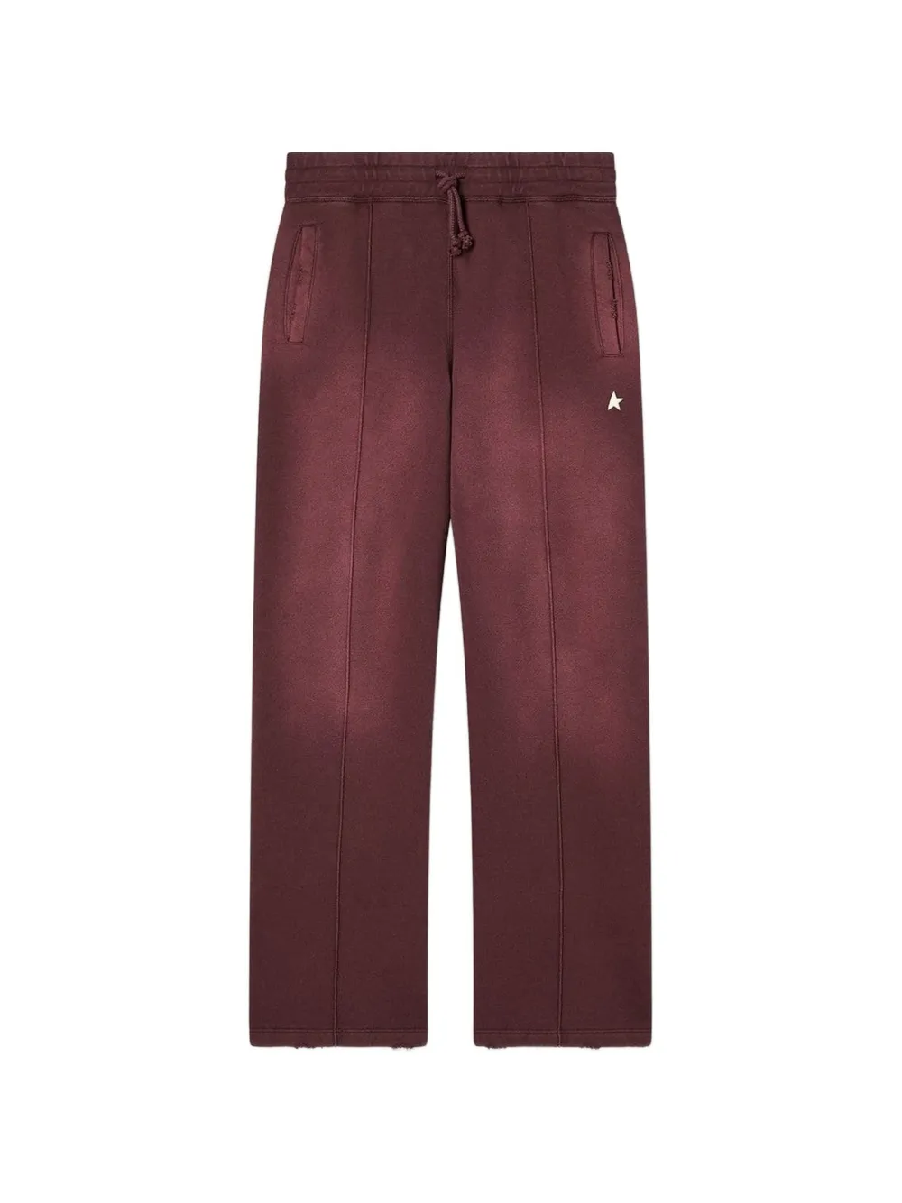 Golden Goose drawstring track pants - Rosso