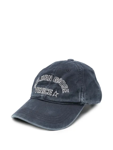 Golden Goose logo-embroidered baseball cap