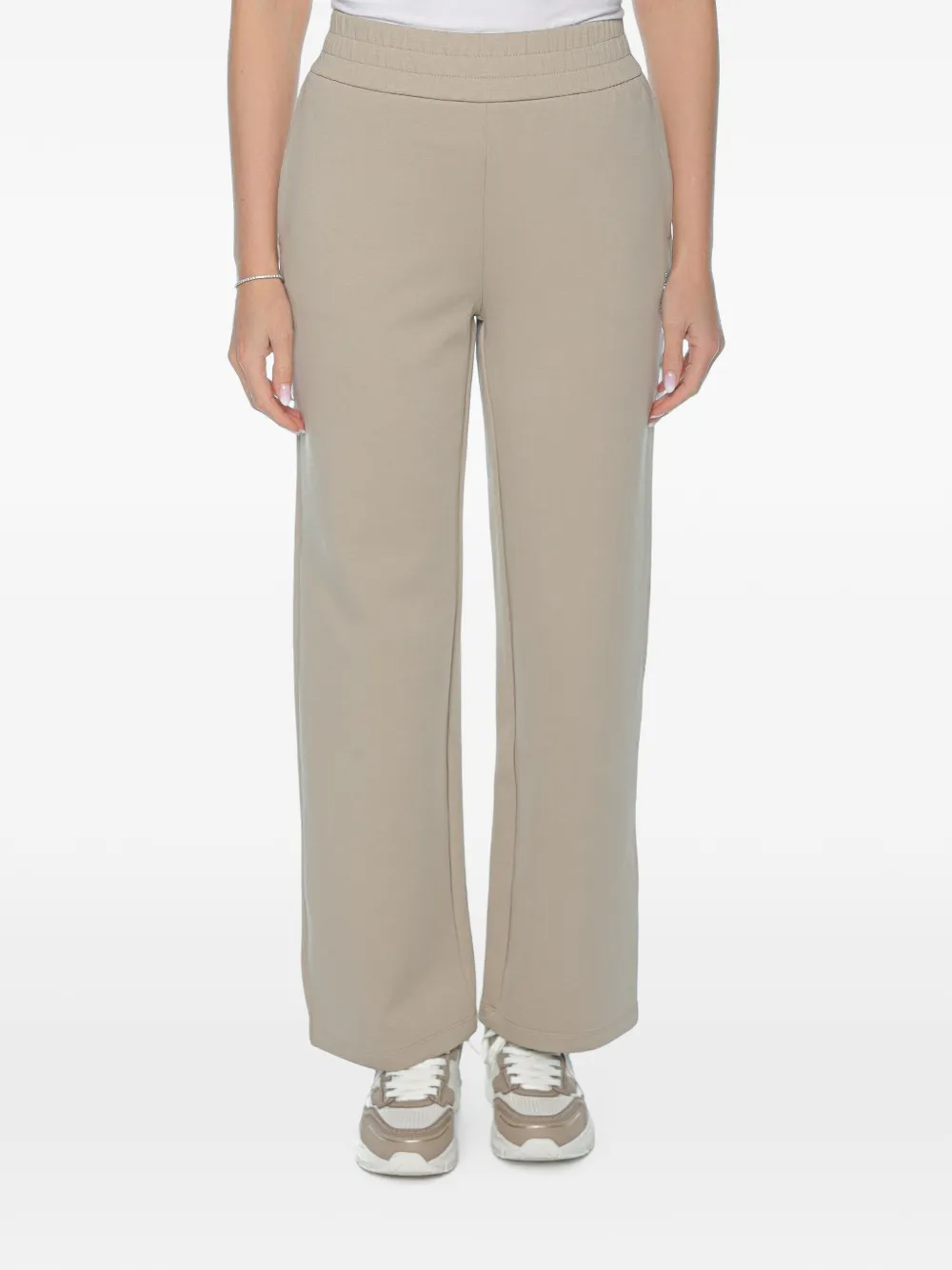 Armani Exchange logo-embellished track pants - Toni neutri