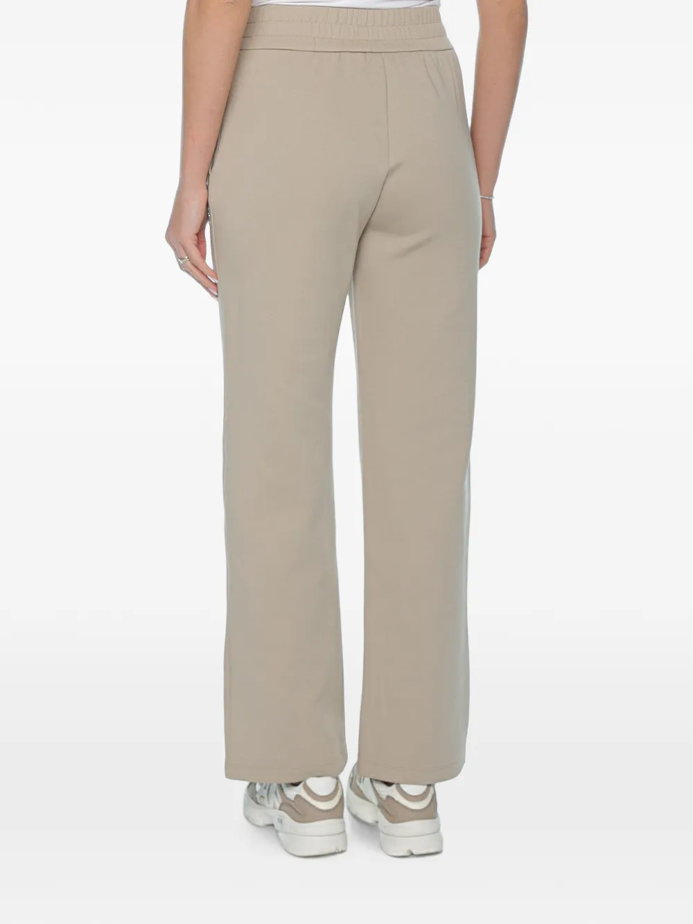 Armani Exchange Trainingsbroek verfraaid met logo Beige
