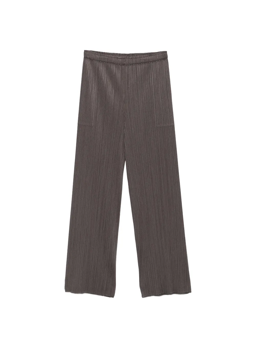 Pleats Please Issey Miyake Monthly Colors: June pleated trousers - Grau