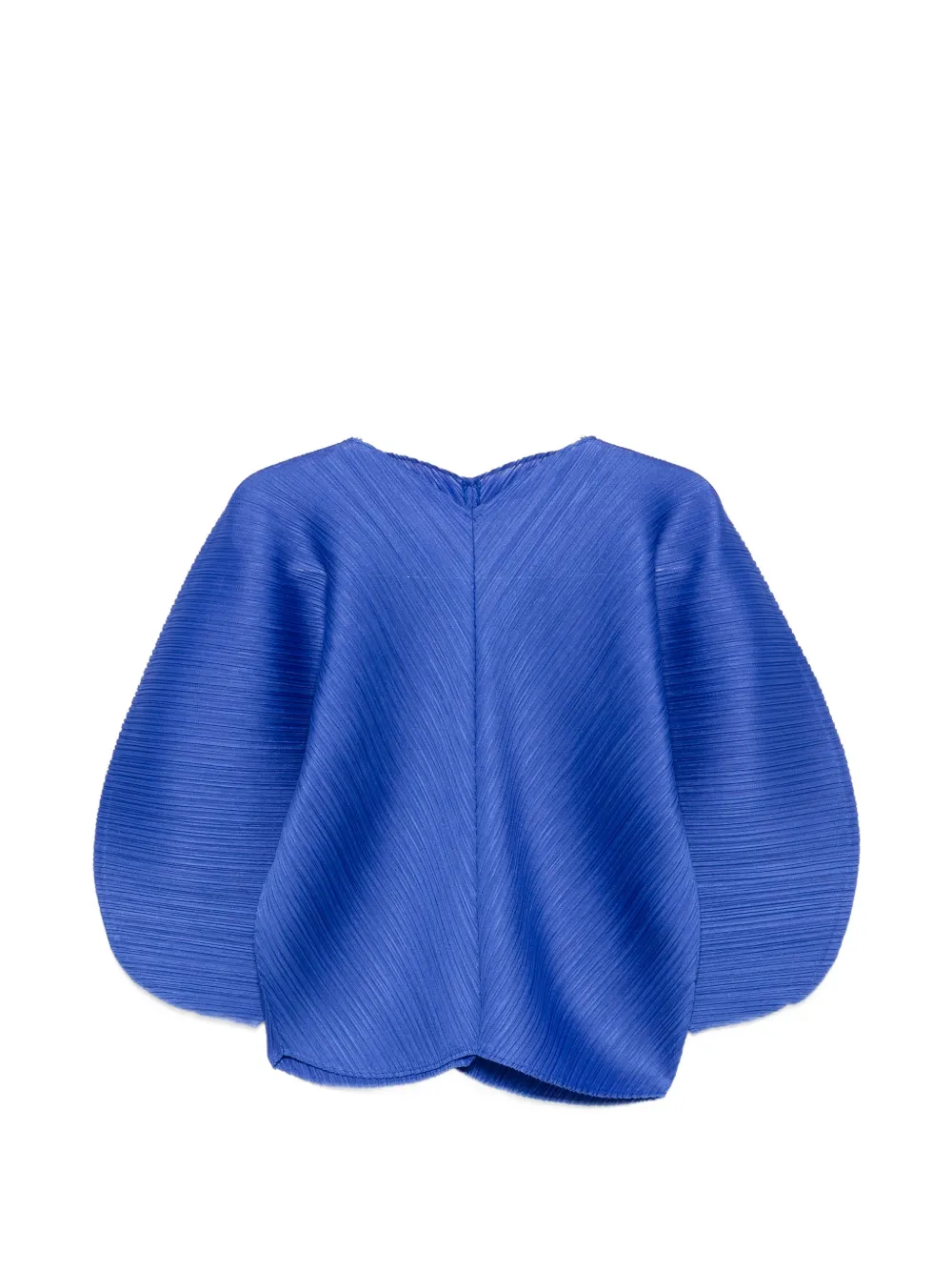 Pleats Please Issey Miyake Coast pleated top - Blu