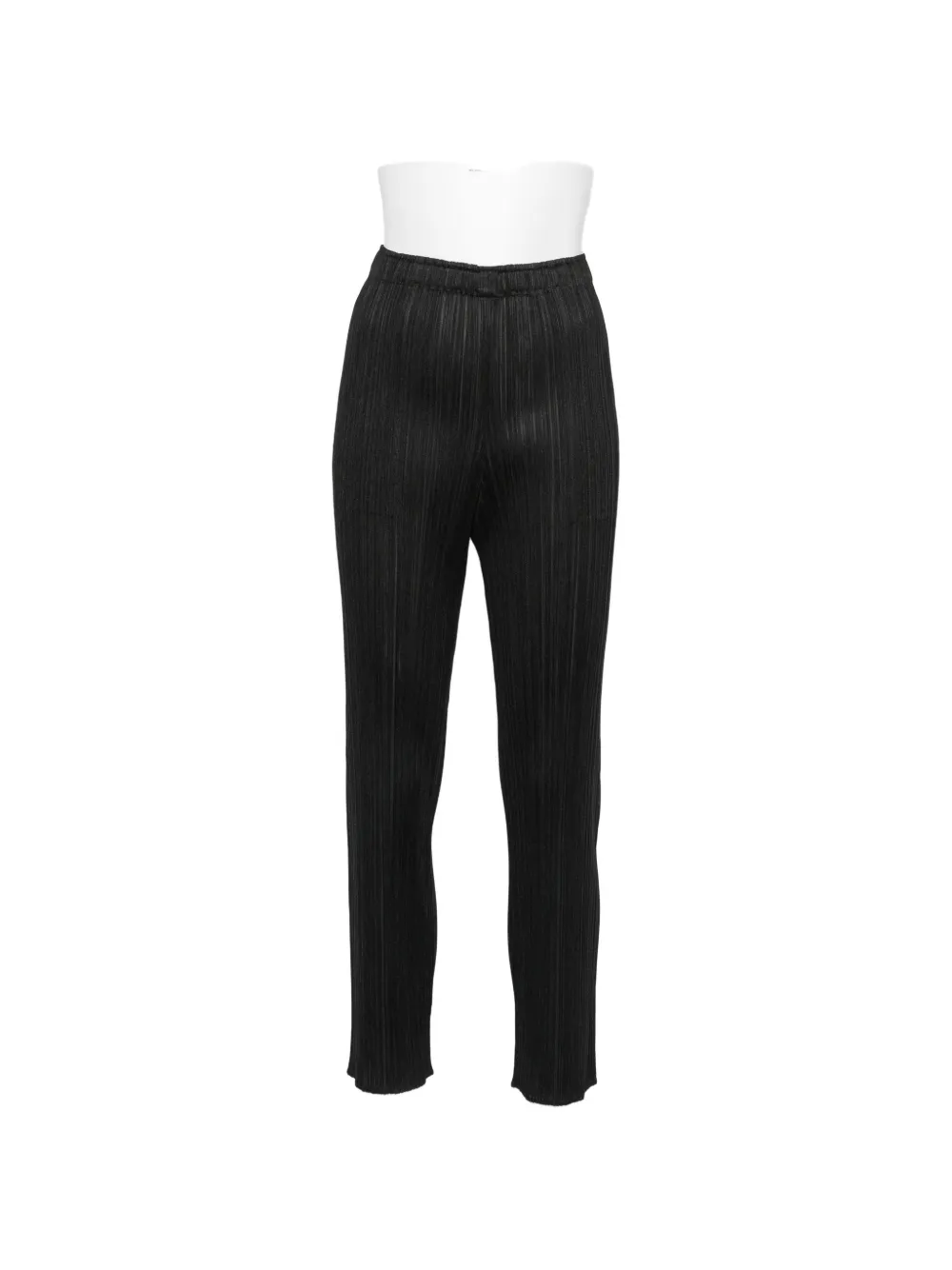 Pleats Please Issey Miyake plissé-effect trousers - Nero