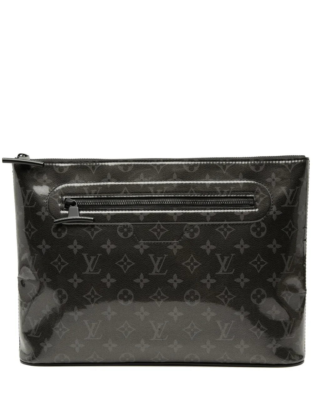 Louis Vuitton Pre-Owned 2018 Monogram Glaze Pochette Cosmos Clutch - Schwarz