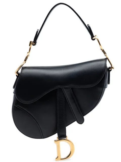 Christian Dior Pre-Owned 2018 Mini Smooth Calfskin Saddle Bag satchel