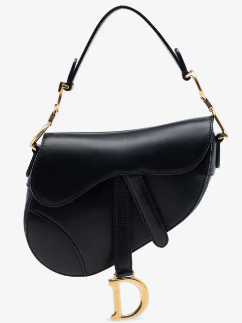 Christian Dior Pre-Owned 2018 Mini Smooth Calfskin Saddle Bag satchel